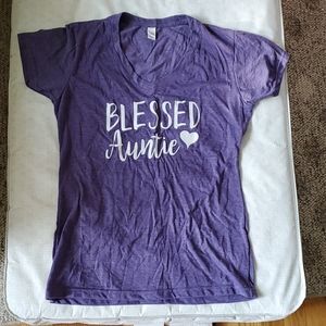 Brand New Blessed Auntie T-shirt